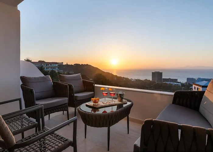 Appartement Celestial Blu Penthouse Rhodes City