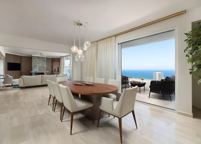 Celestial Blu Penthouse Lägenhet Rhodes City